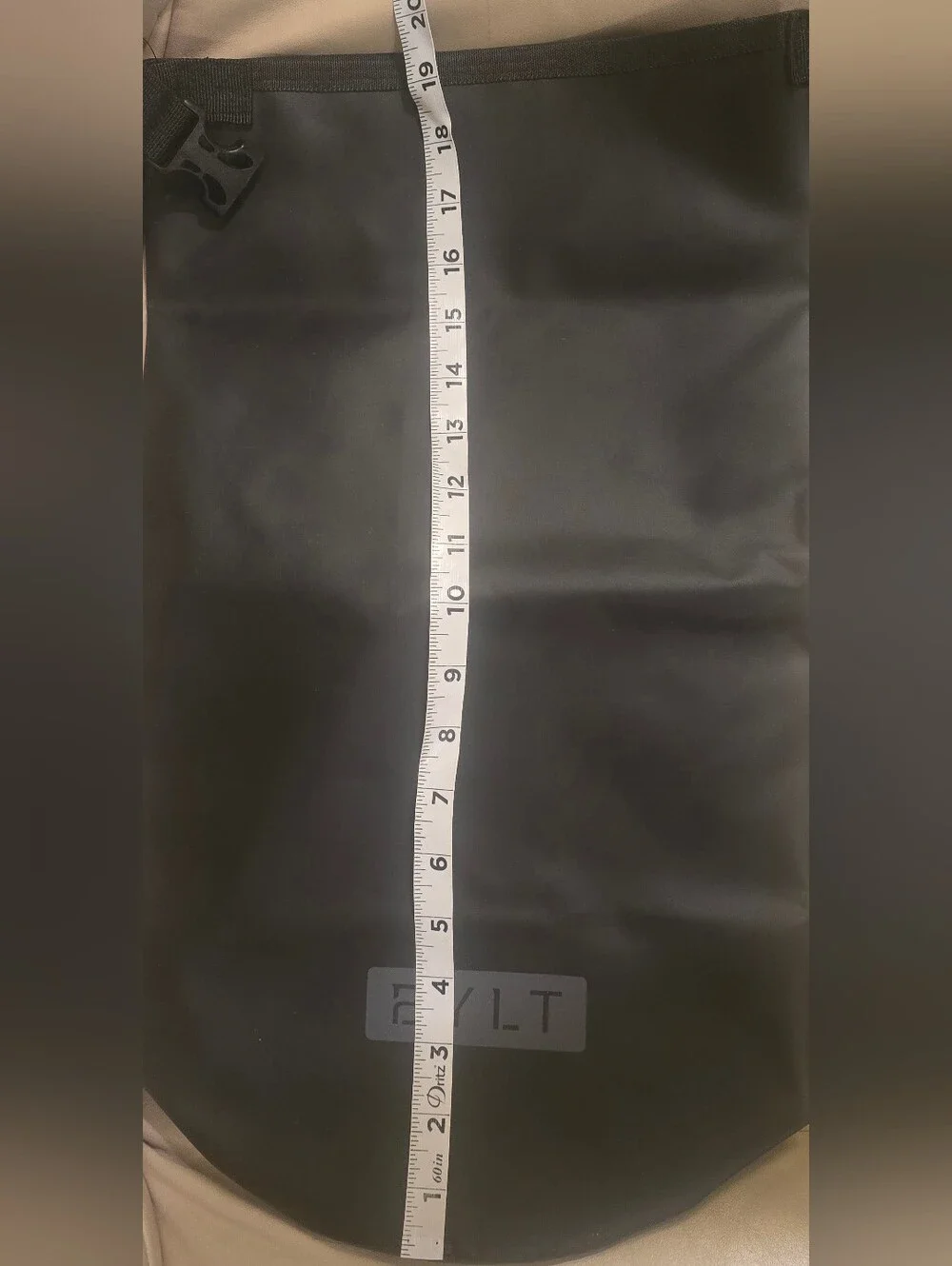 NWT BYLT Bios Black Roll-Top Dry Bag Waterproof